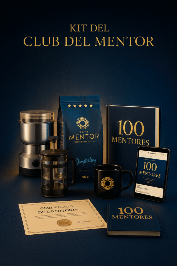 Kit del Mentor – Café, Experiencia y Coautoría Exclusiva